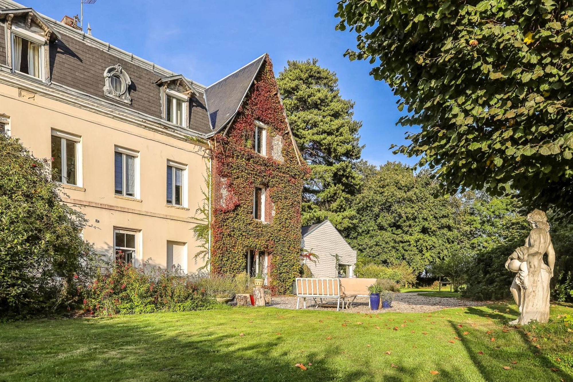 Hotel Les Sous Bois Saint-Laurent-de-Brevedent Exterior foto